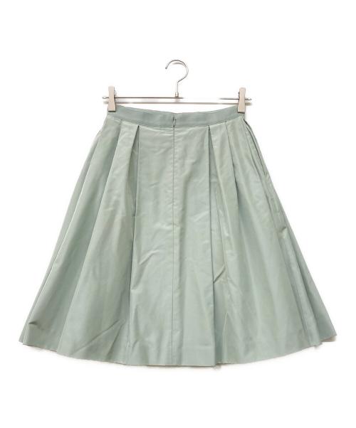 FOXEY（フォクシー）FOXEY (フォクシー) シルクスカート グリーン サイズ:38の古着・服飾アイテム