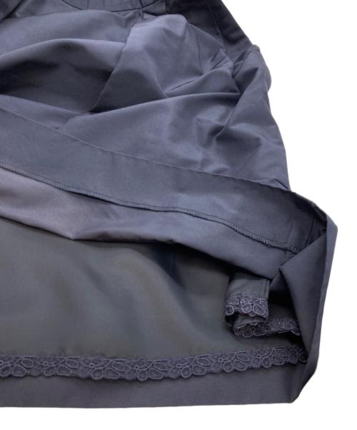 FOXEY（フォクシー）FOXEY (フォクシー) シルクスカート ネイビー サイズ:SIZE 38の古着・服飾アイテム