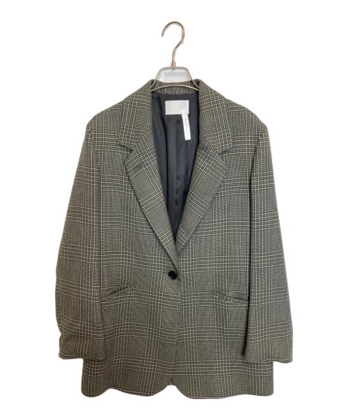 Col Pierrot（コルピエロ）Col Pierrot (コルピエロ) ESTNATION (エストネーション) Check Jacket グレー サイズ:36の古着・服飾アイテム