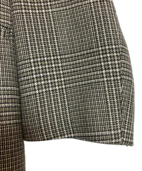 Col Pierrot（コルピエロ）Col Pierrot (コルピエロ) ESTNATION (エストネーション) Check Jacket グレー サイズ:36の古着・服飾アイテム