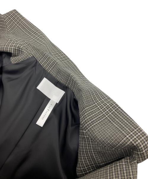 Col Pierrot（コルピエロ）Col Pierrot (コルピエロ) ESTNATION (エストネーション) Check Jacket グレー サイズ:36の古着・服飾アイテム