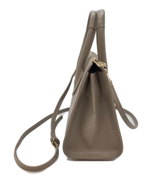 FURLA（フルラ）FURLA (フルラ) 2WAYバッグ グレージュの古着・服飾アイテム