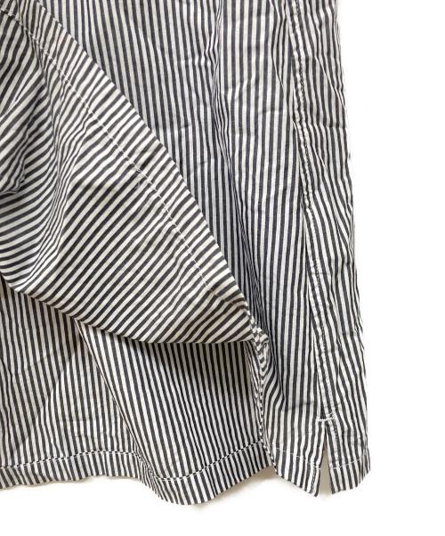 SHENERY（シーナリー）SHENERY (シーナリー) ストライプマキシシャツドレス ネイビー サイズ:36の古着・服飾アイテム