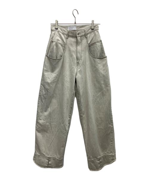 CYAN TOKYO（シアン トーキョー）CYAN TOKYO (シアン トーキョー) ルーズポケットワイドデニム グレー サイズ:SIZE36の古着・服飾アイテム