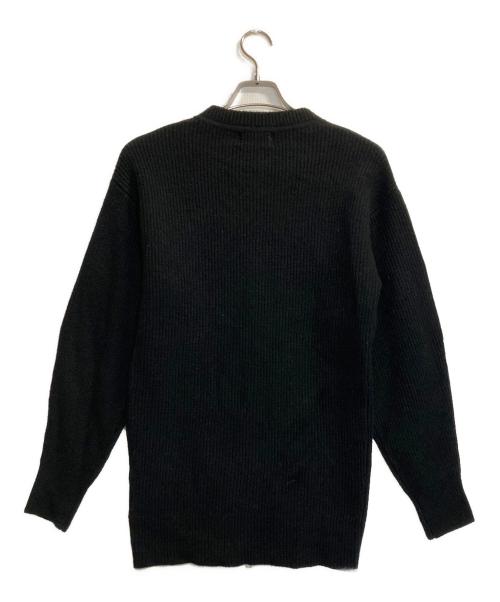 CLANE（クラネ）CLANE (クラネ) ZIP RIB KNIT TOPS ブラック サイズ:1 未使用品の古着・服飾アイテム