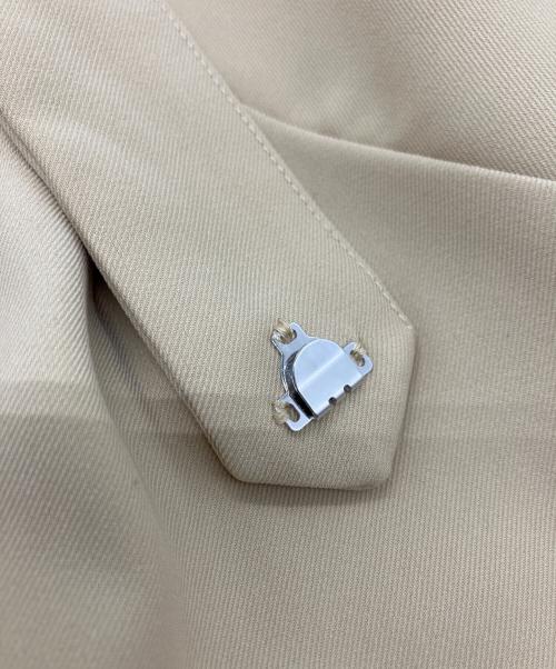 CAPRICIEUX LE'MAGE（カプリシューレマージュ）CAPRICIEUX LE'MAGE (カプリシューレマージュ) サイドポケットワイドパンツ ベージュ サイズ:SIZE36 未使用品の古着・服飾アイテム