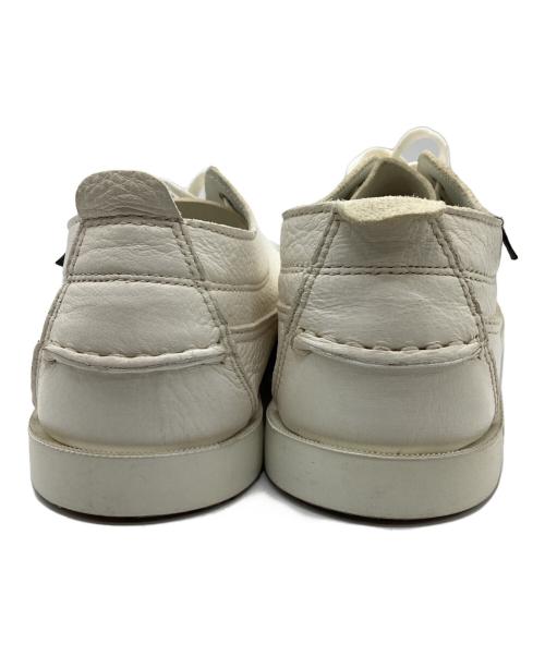 PARABOOT（パラブーツ）PARABOOT (パラブーツ) マリブ デッキシューズ モカシン ホワイト サイズ:SIZE 6の古着・服飾アイテム