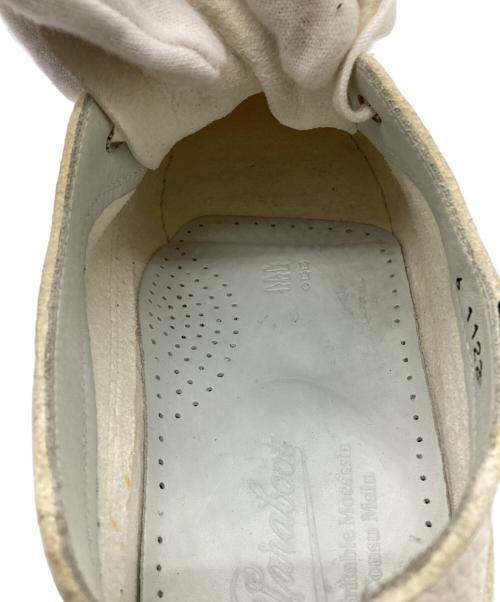 PARABOOT（パラブーツ）PARABOOT (パラブーツ) マリブ デッキシューズ モカシン ホワイト サイズ:SIZE 6の古着・服飾アイテム