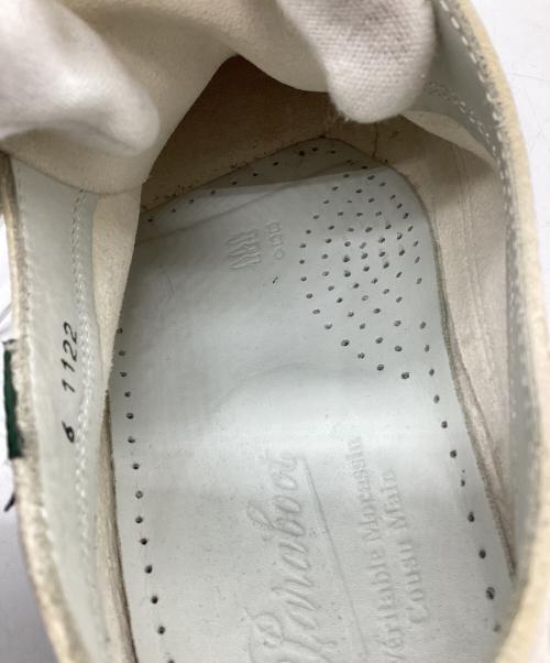 PARABOOT（パラブーツ）PARABOOT (パラブーツ) マリブ デッキシューズ モカシン ホワイト サイズ:SIZE 6の古着・服飾アイテム