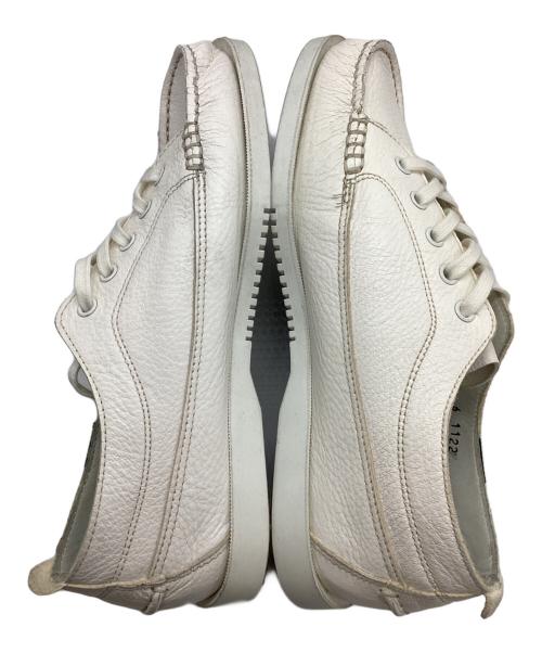 PARABOOT（パラブーツ）PARABOOT (パラブーツ) マリブ デッキシューズ モカシン ホワイト サイズ:SIZE 6の古着・服飾アイテム