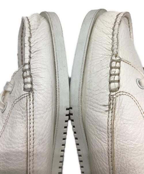 PARABOOT（パラブーツ）PARABOOT (パラブーツ) マリブ デッキシューズ モカシン ホワイト サイズ:SIZE 6の古着・服飾アイテム