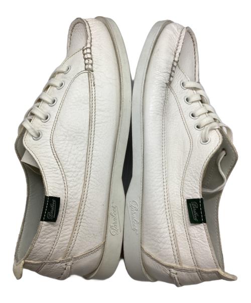 PARABOOT（パラブーツ）PARABOOT (パラブーツ) マリブ デッキシューズ モカシン ホワイト サイズ:SIZE 6の古着・服飾アイテム