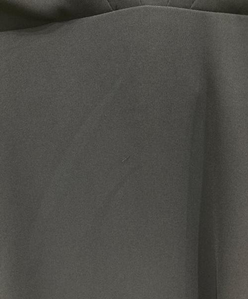 Pianoforte MaxMara（ピアノフォルテ マックスマーラ）Pianoforte MaxMara (ピアノフォルテ マックスマーラ) タックノースリーブワンピース ネイビー サイズ:44の古着・服飾アイテム