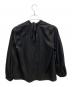 L'appartement (アパルトモン) クルーネックギャザーブラウス ブラック サイズ:フリー：8000円