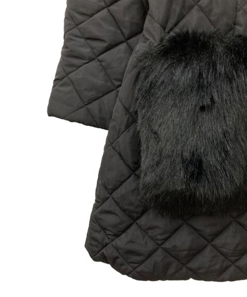 CADUNE（カデュネ）CADUNE (カデュネ) コラボキルティングコート ブラック サイズ:38の古着・服飾アイテム