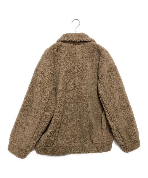 ARPEGE STORY（アルページュストーリー）Arpege story (アルページュストーリー) ボアショートコート ブラウン サイズ:SIZE 2の古着・服飾アイテム