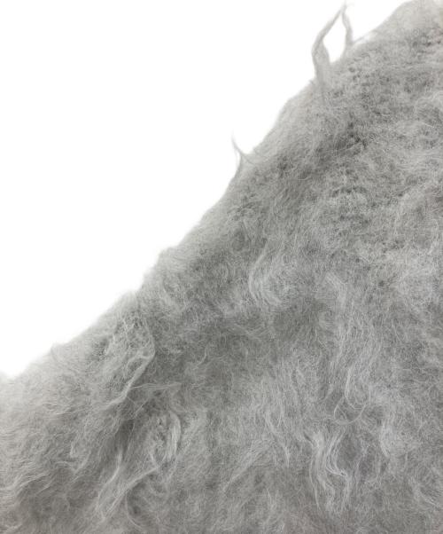 ARPEGE STORY（アルページュストーリー）Arpege story (アルページュストーリー) シャギーカーディガン ライトグレー サイズ:SIZE 2の古着・服飾アイテム