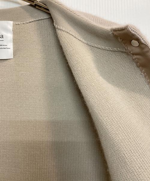 Mystrada（マイストラーダ）Mystrada (マイストラーダ) ラクーンカーデ ブラウン サイズ:38の古着・服飾アイテム