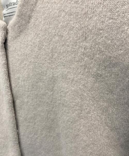 Mystrada（マイストラーダ）Mystrada (マイストラーダ) ラクーンカーデ ブラウン サイズ:38の古着・服飾アイテム