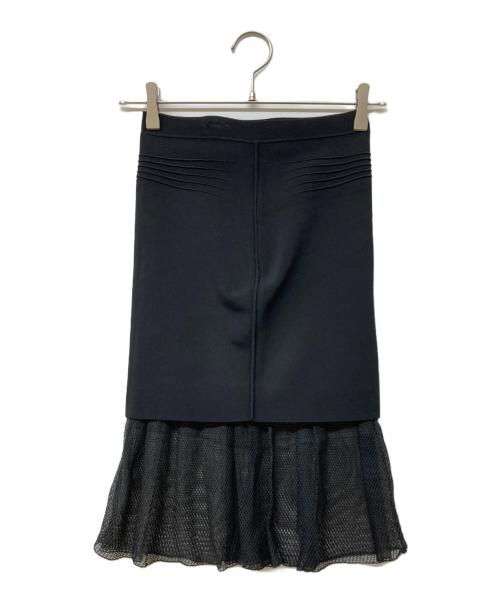ALEXANDER WANG（アレキサンダー・ワン）ALEXANDER WANG (アレキサンダー・ワン) メッシュタイトスカート ブラック サイズ:XSの古着・服飾アイテム