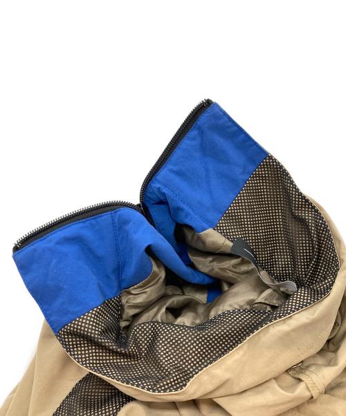 casane（カサネ）casane (カサネ) ナイロンカラーレイヤードコート ベージュ サイズ:FREEの古着・服飾アイテム