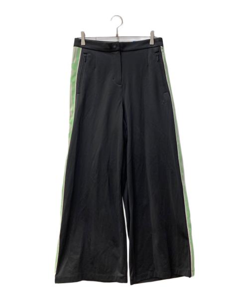 adidas（アディダス）adidas (アディダス) ワイドレッグパンツ ブラック サイズ:２XLの古着・服飾アイテム