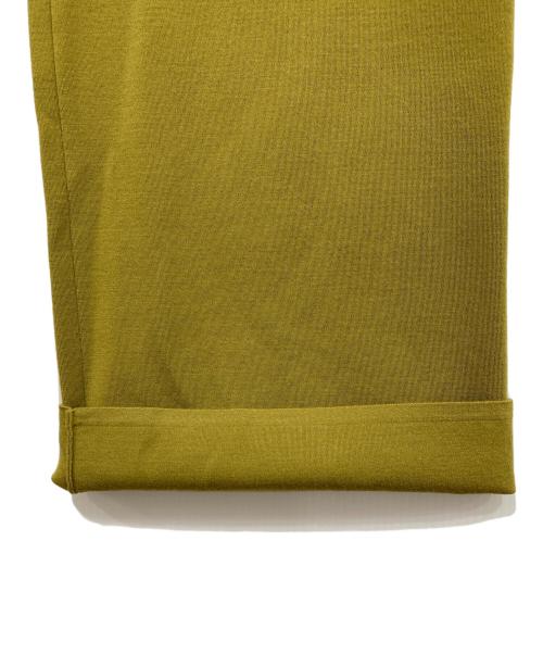 BATONER（バトナ―）BATONER (バトナ―) 32G SMOOTH WOOL EASY PANTS マスタード サイズ:1の古着・服飾アイテム