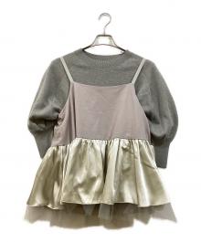 BEARDSLEY（ビアズリー）の古着「チュチュキャミニット」｜グレー