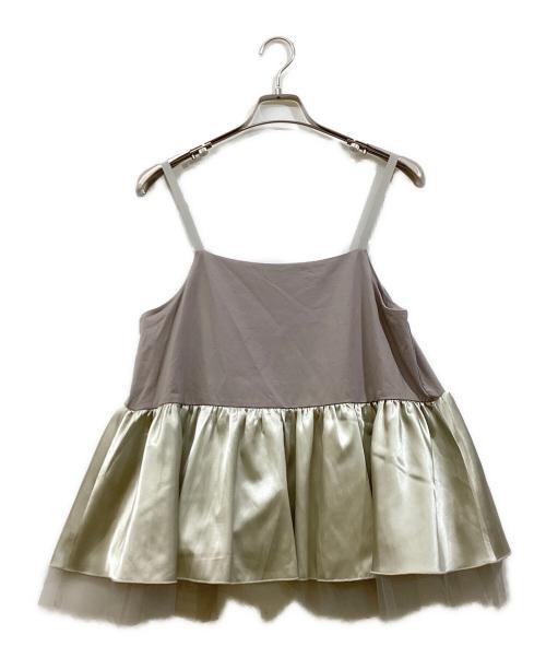 BEARDSLEY（ビアズリー）BEARDSLEY (ビアズリー) チュチュキャミニット グレー サイズ:Freeの古着・服飾アイテム