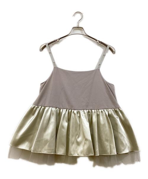 BEARDSLEY（ビアズリー）BEARDSLEY (ビアズリー) チュチュキャミニット グレー サイズ:Freeの古着・服飾アイテム