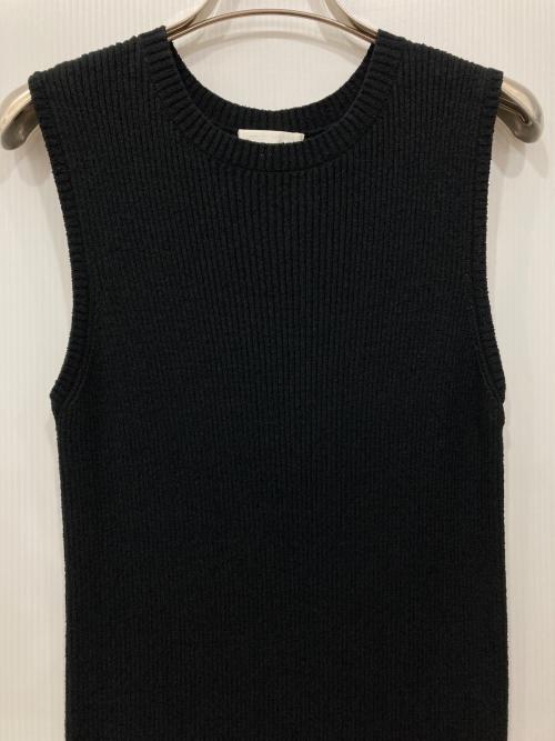 Drawing Numbers（ドローイングナンバーズ）Drawing Numbers (ドローイングナンバーズ) リブニットワンピース ブラック サイズ:38の古着・服飾アイテム