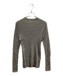 Drawing Numbers（ドローイングナンバーズ）の古着「ラメリブニット」｜グレー