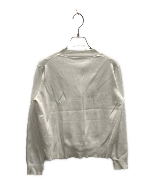 SOEJU（ソージュ）SOEJU (ソージュ) Vネックショートニットカーディガン ホワイト サイズ:フリーの古着・服飾アイテム