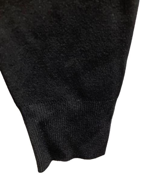 SOEJU（ソージュ）SOEJU (ソージュ) Vネックショートニットカーディガン ブラック サイズ:フリーの古着・服飾アイテム