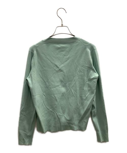 SOEJU（ソージュ）SOEJU (ソージュ) Vネックショートニットカーディガン グリーン サイズ:フリーの古着・服飾アイテム