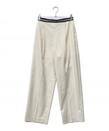 CADUNE（カデュネ）の古着「ラインゴムパンツ」｜アイボリー