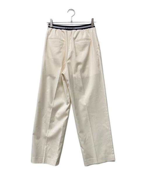 CADUNE（カデュネ）CADUNE (カデュネ) ラインゴムパンツ アイボリー サイズ:36の古着・服飾アイテム