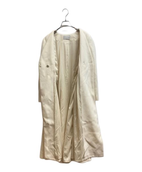 CELFORD（セルフォード）CELFORD (セルフォード) フレアコート ホワイト サイズ:36 未使用品の古着・服飾アイテム