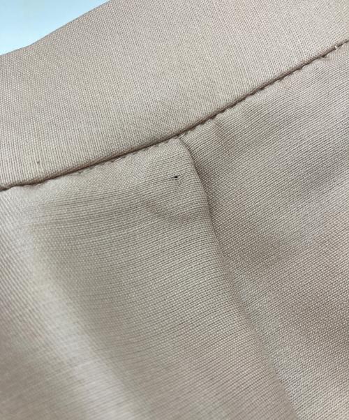 TOMORROW LAND collection（トゥモローランドコレクション）TOMORROW LAND collection (トゥモローランドコレクション) ウールシルクタッサー フロントタックテーパードパンツ ピンク サイズ:34の古着・服飾アイテム