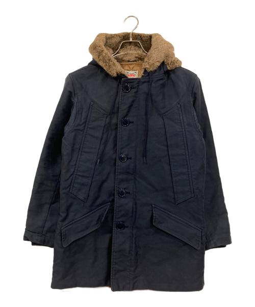 HOUSTON（ヒューストン）HOUSTON (ヒューストン) B-9フライトコート ネイビー サイズ:36の古着・服飾アイテム