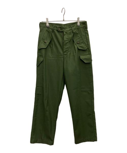 Swedish Army（スウェーデン軍）Swedish Army (スウェーデン軍) ユーティリティカーゴパンツ オリーブ サイズ:SIZE44の古着・服飾アイテム