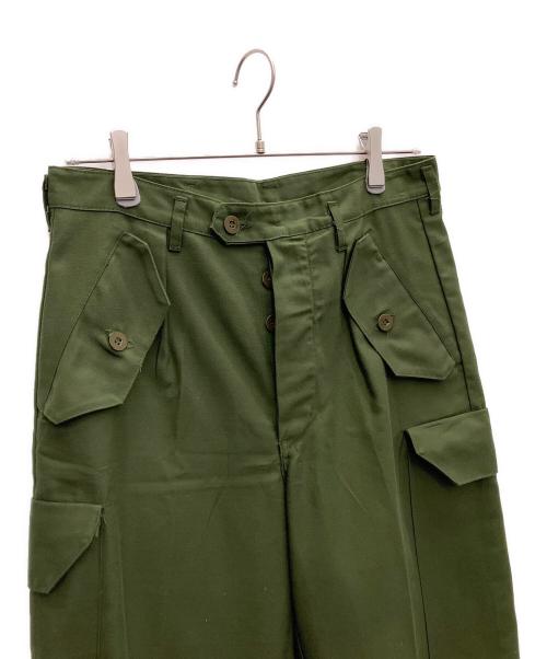 Swedish Army（スウェーデン軍）Swedish Army (スウェーデン軍) ユーティリティカーゴパンツ オリーブ サイズ:SIZE44の古着・服飾アイテム