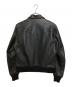 MINEDENIM (マインデニム) Sheep Leather Zipup JKT ブラック サイズ:3：50000円