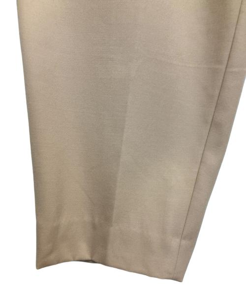 nonnotte（ノノット）NONNOTTE (ノノット) 2 TACK WIDE TAPERED TROUSERS ピンク サイズ:5の古着・服飾アイテム