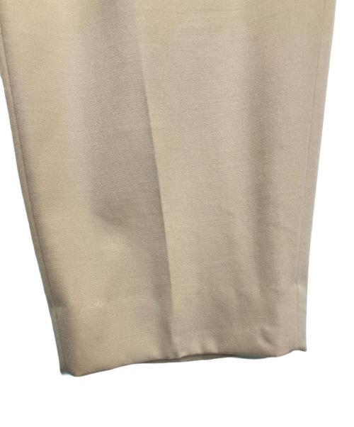 nonnotte（ノノット）NONNOTTE (ノノット) 2 TACK WIDE TAPERED TROUSERS ピンク サイズ:5の古着・服飾アイテム