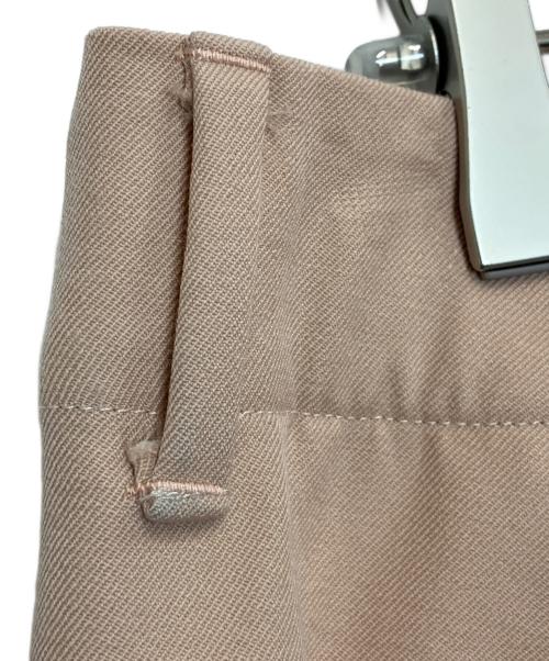 nonnotte（ノノット）NONNOTTE (ノノット) 2 TACK WIDE TAPERED TROUSERS ピンク サイズ:5の古着・服飾アイテム