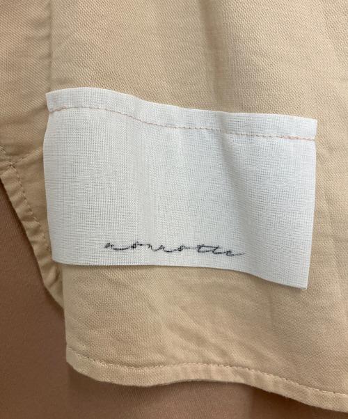 nonnotte（ノノット）NONNOTTE (ノノット) 2 TACK WIDE TAPERED TROUSERS ピンク サイズ:5の古着・服飾アイテム