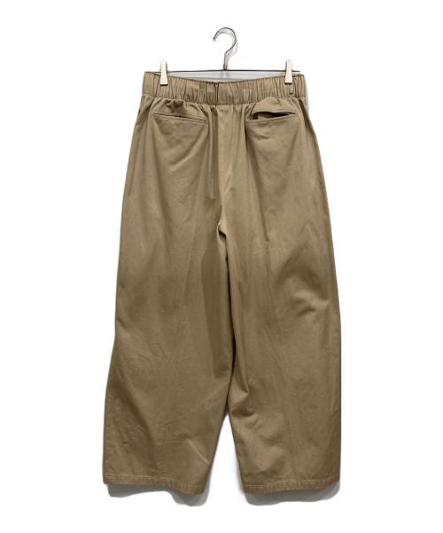 REVERBERATE（リバーバレイト）REVERBERATE (リバーバレイト) BELTED TROUSERS TYPE-3 ベージュ サイズ:4の古着・服飾アイテム