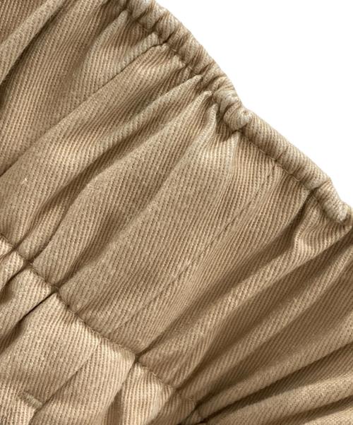 REVERBERATE（リバーバレイト）REVERBERATE (リバーバレイト) BELTED TROUSERS TYPE-3 ベージュ サイズ:4の古着・服飾アイテム