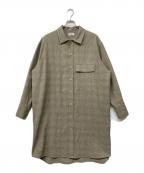 AUBETT×CASANOVA&COオーベット×）の古着「別注ロングシャツ」｜グレー